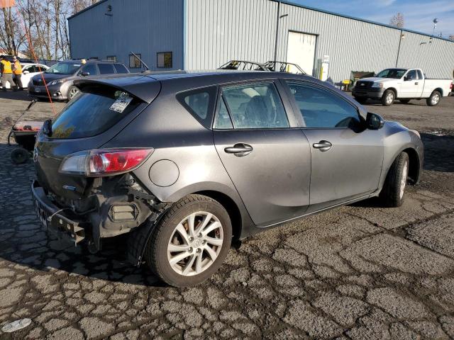 JM1BL1L84C1600218 - 2012 MAZDA 3 I GRAY photo 3