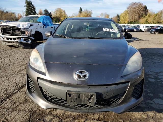 JM1BL1L84C1600218 - 2012 MAZDA 3 I GRAY photo 5