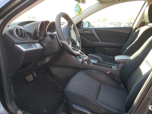 JM1BL1L84C1600218 - 2012 MAZDA 3 I GRAY photo 7