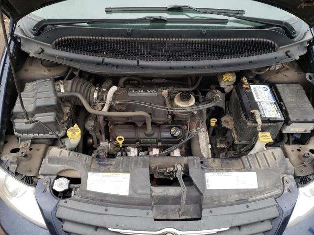 1A4GP45R86B550269 - 2006 CHRYSLER TOWN & COU ლურჯი ფოტო 11