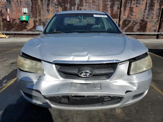 5NPET46C87H254770 - 2007 HYUNDAI SONATA GLS SILVER photo 5