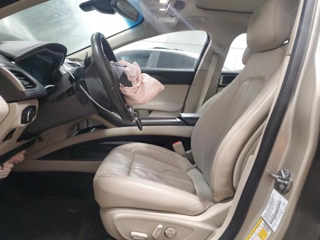 3LN6L5E99HR649731 - 2017 LINCOLN MKZ RESERVE თაფლისფერი ფოტო 7