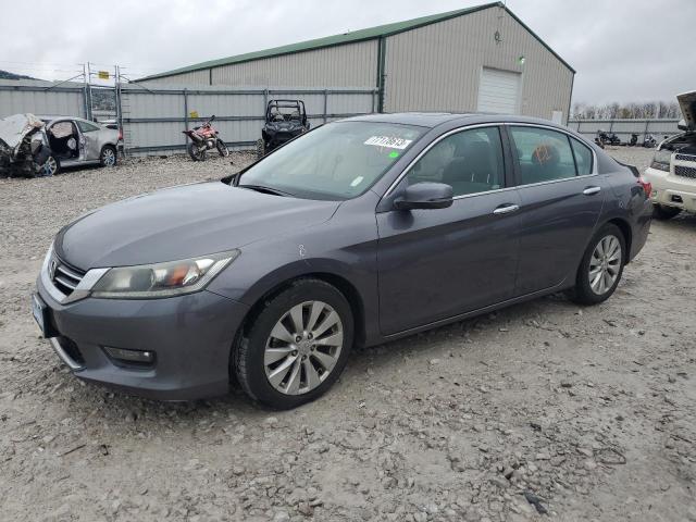 1HGCR2F79FA058597 - 2015 HONDA ACCORD EX GRAY photo 1