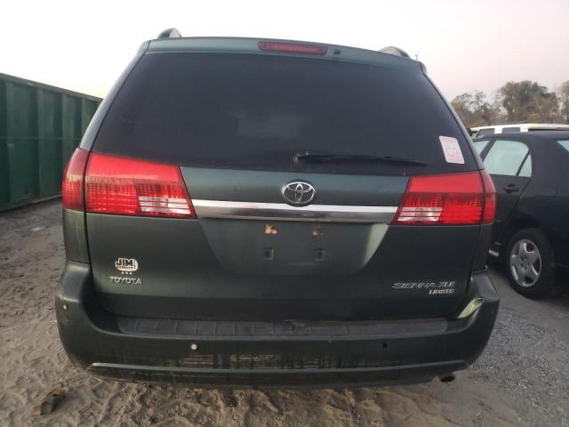 5TDZA22C45S351909 - 2005 TOYOTA SIENNA XLE GREEN photo 6