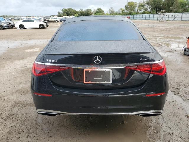 W1K6G7GB7NA131634 - 2022 MERCEDES-BENZ S 580 4MATIC BLACK photo 6