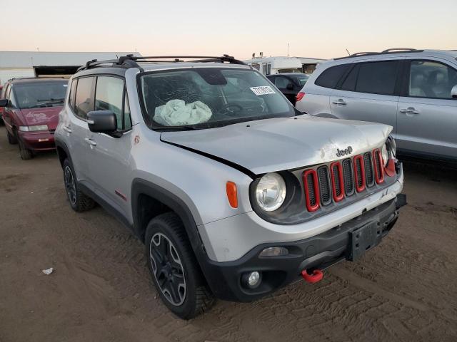 ZACCJBCT1GPD09265 - 2016 JEEP RENEGADE TRAILHAWK SILVER photo 4