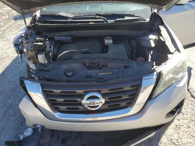 5N1DR2MN2HC633534 - 2017 NISSAN PATHFINDER S SILVER photo 12