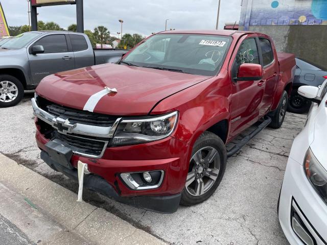 1GCGSCE3XG1242165 - 2016 CHEVROLET COLORADO LT RED photo 2