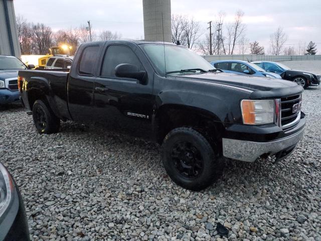 2GTEK19J181160017 - 2008 GMC SIERRA K1500 BLACK photo 4