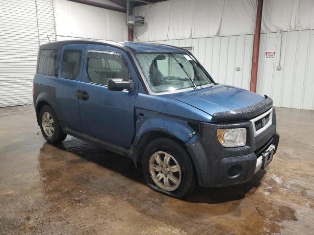 5J6YH28636L013780 - 2006 HONDA ELEMENT EX BLUE photo 4