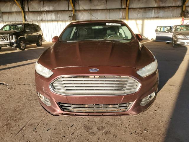 3FA6P0HD4GR259927 - 2016 FORD FUSION SE BROWN photo 5