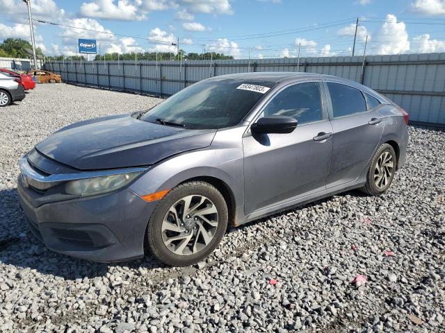 19XFC2F78GE020676 - 2016 HONDA CIVIC EX GRAY photo 1