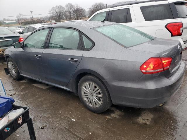 1VWAP7A33EC003219 - 2014 VOLKSWAGEN PASSAT S GRAY photo 2