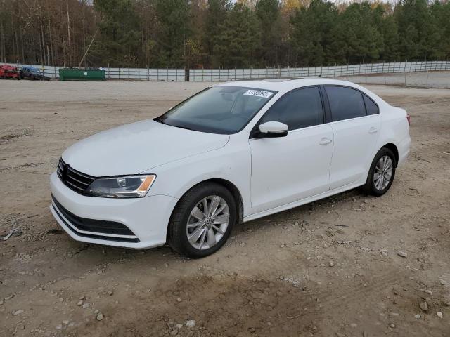 3VWLA7AJ2FM255990 - 2015 VOLKSWAGEN JETTA TDI WHITE photo 1