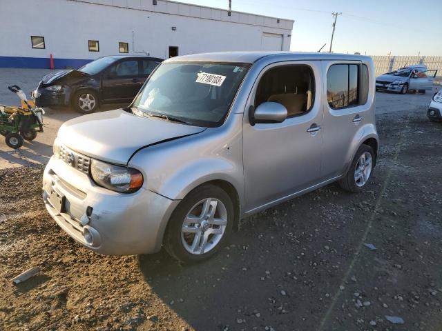 JN8AZ2KR3AT170441 - 2010 NISSAN CUBE BASE SILVER photo 1