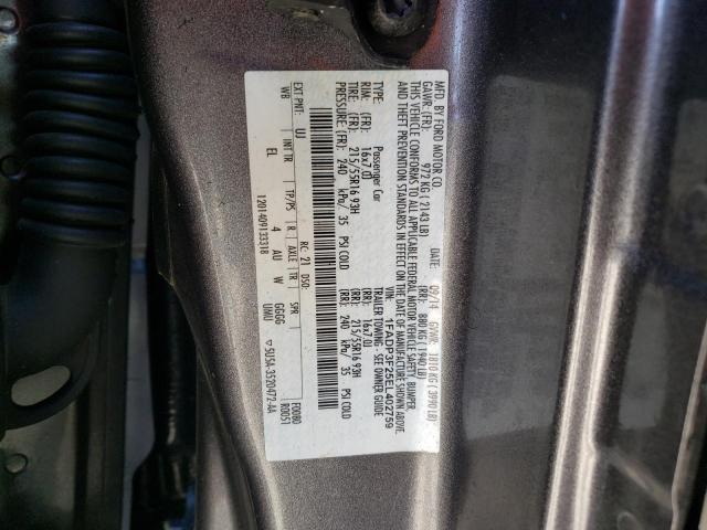 1FADP3F25EL402759 - 2014 FORD FOCUS SE SILVER photo 12