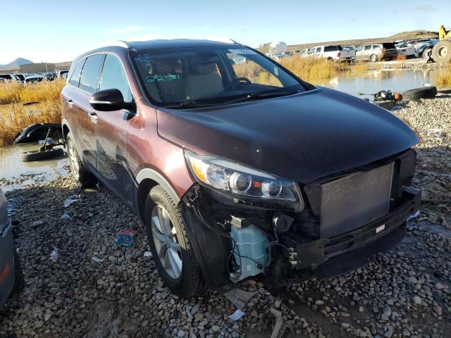 5XYPGDA38GG048330 - 2016 KIA SORENTO LX BURGUNDY photo 4