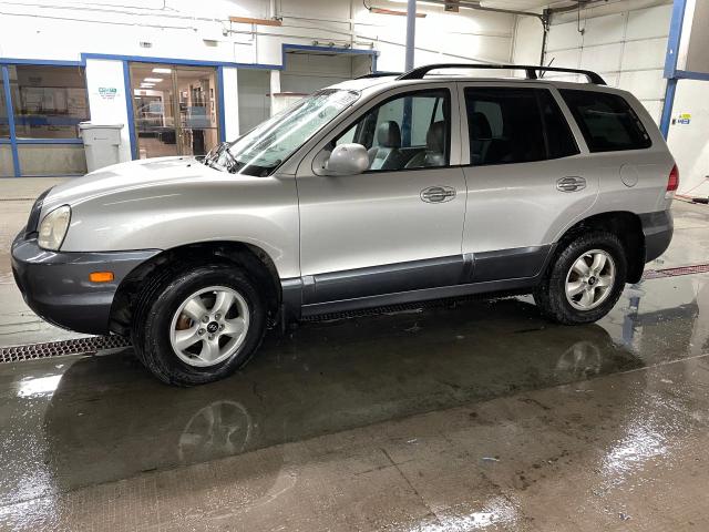 KM8SC73E55U982412 - 2005 HYUNDAI SANTA FE GLS SILVER photo 1