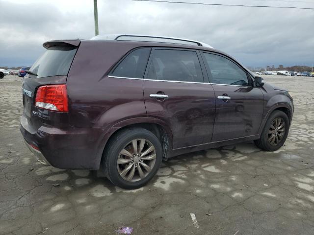 5XYKW4A28BG162261 - 2011 KIA SORENTO SX MAROON photo 3