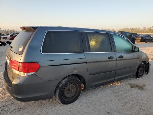 5FNRL3H25AB015649 - 2010 HONDA ODYSSEY LX GRAY photo 3