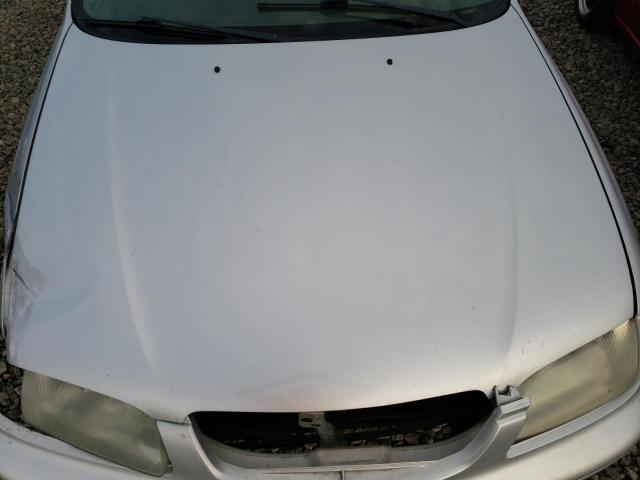 1YVGF22DX15212279 - 2001 MAZDA 626 ES SILVER photo 11