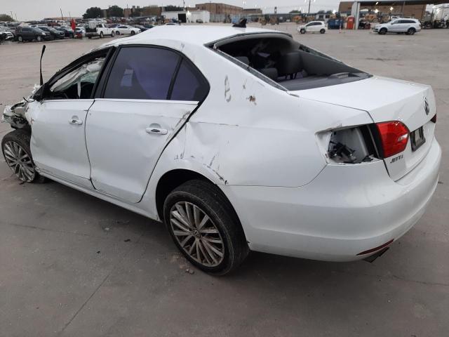 3VWL07AJ9EM445285 - 2014 VOLKSWAGEN JETTA SEL WHITE photo 2