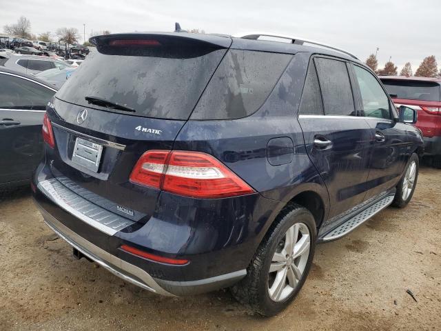 4JGDA5HB7DA202685 - 2013 MERCEDES-BENZ ML 350 4MATIC BLUE photo 3