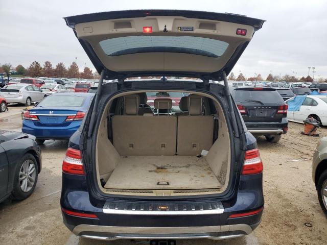 4JGDA5HB7DA202685 - 2013 MERCEDES-BENZ ML 350 4MATIC BLUE photo 6