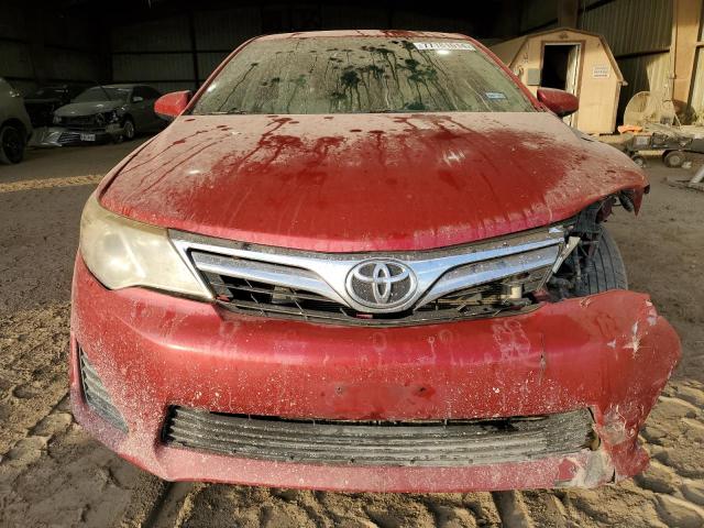 4T1BF1FK0DU685200 - 2013 TOYOTA CAMRY L BURGUNDY photo 5