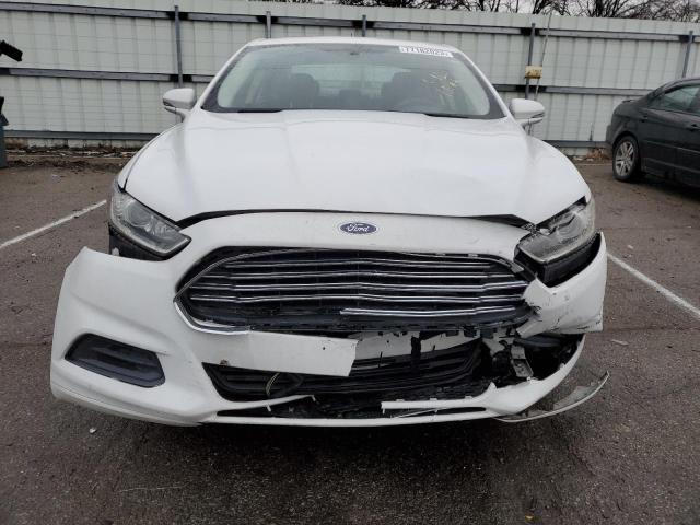 3FA6P0H78ER122979 - 2014 FORD FUSION SE WHITE photo 5