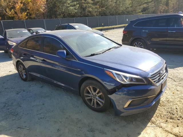 5NPE24AF1GH314327 - 2016 HYUNDAI SONATA SE BLUE photo 4