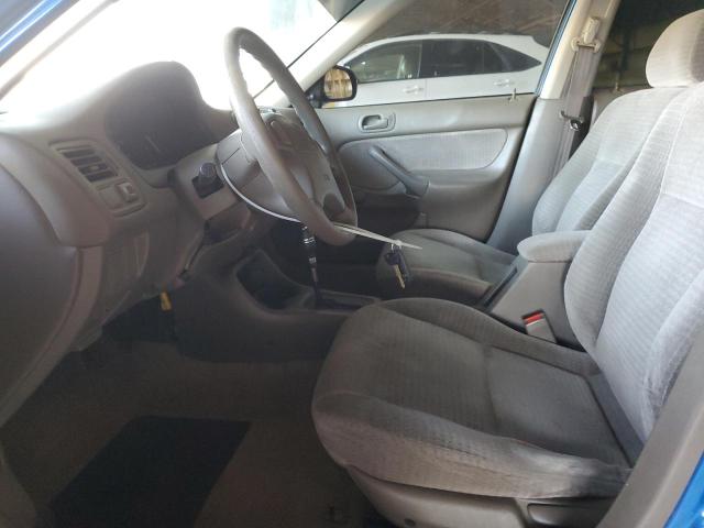 2HGEJ6615XH525827 - 1999 HONDA CIVIC BASE Mavi foto 7