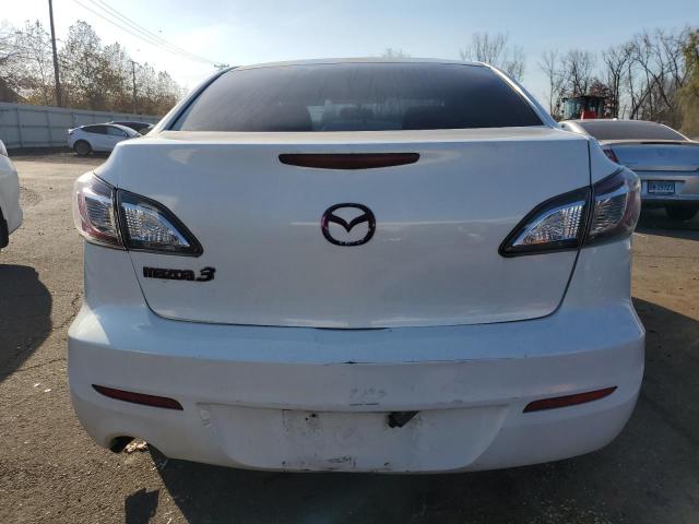 JM1BL1TFXD1822665 - 2013 MAZDA 3 I WHITE photo 6