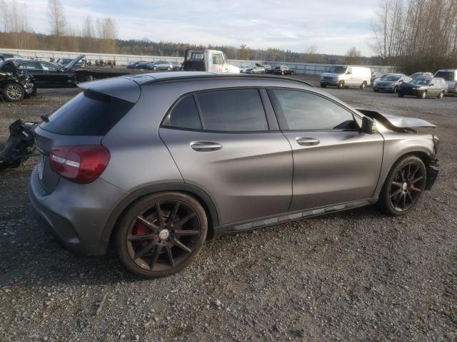 WDDTG5CB6FJ063714 - 2015 MERCEDES-BENZ GLA 45 AMG GRAY photo 3