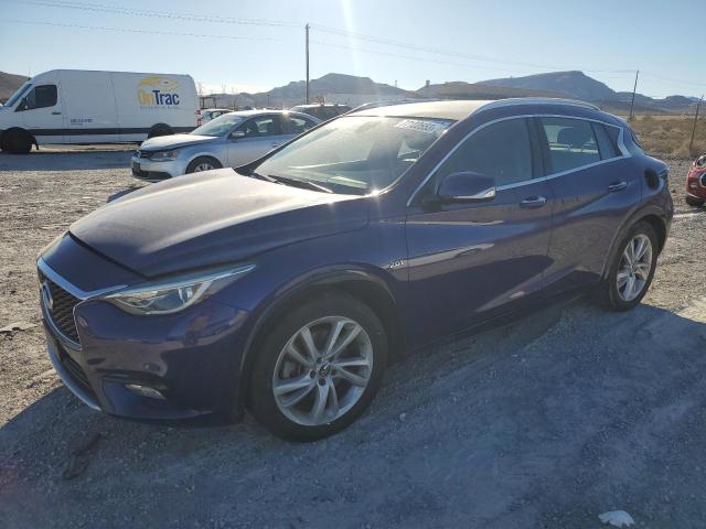 SJKCH5CP9HA035750 - 2017 INFINITI QX30 BASE BLUE photo 1