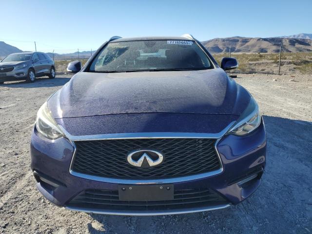 SJKCH5CP9HA035750 - 2017 INFINITI QX30 BASE BLUE photo 5