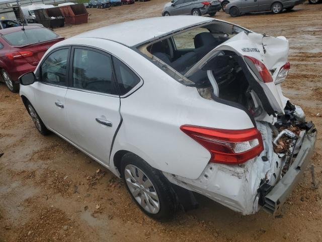 3N1AB7AP5KY358239 - 2019 NISSAN SENTRA S WHITE photo 2