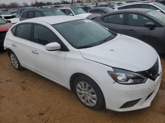 3N1AB7AP5KY358239 - 2019 NISSAN SENTRA S WHITE photo 4