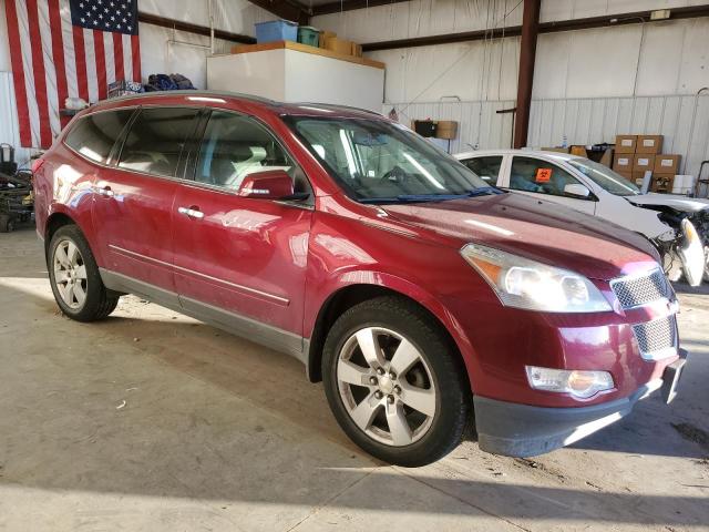 1GNKVLED8BJ275613 - 2011 CHEVROLET TRAVERSE LTZ BURGUNDY photo 4