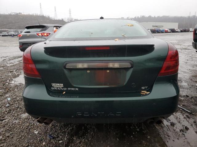 2G2WS522541165105 - 2004 PONTIAC GRAND PRIX GT2 GREEN photo 6