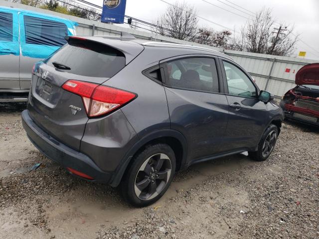 3CZRU6H77JM722610 - 2018 HONDA HR-V EXL GRAY photo 3