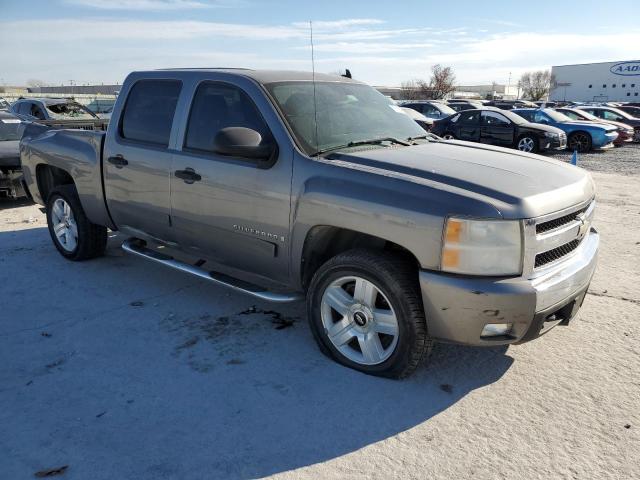 2GCEC13J771655536 - 2007 CHEVROLET SILVERADO C1500 CREW CAB GRAY photo 4