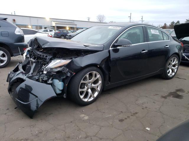 2G4GV5GV9C9175934 - 2012 BUICK REGAL GS BLACK photo 1