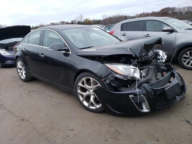 2G4GV5GV9C9175934 - 2012 BUICK REGAL GS BLACK photo 4