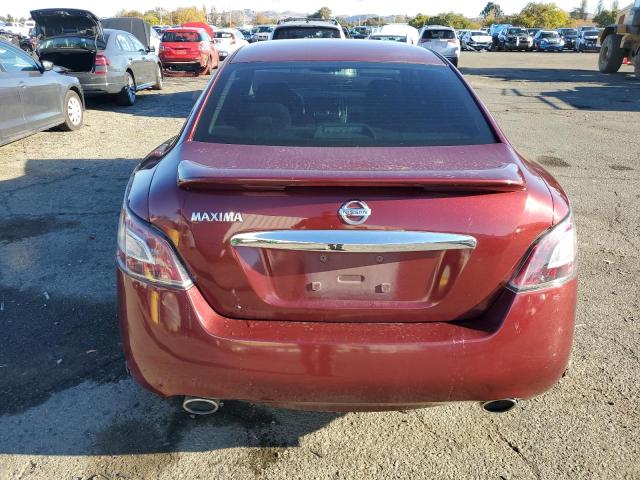 1N4AA5AP5CC833571 - 2012 NISSAN MAXIMA S BURGUNDY photo 6