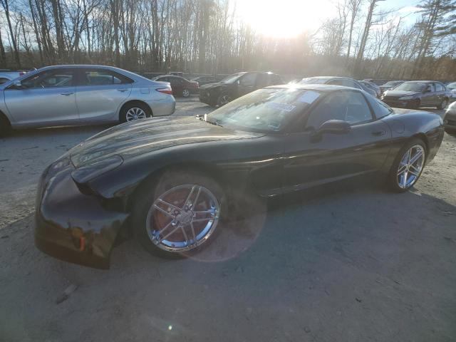 1G1YY22GX45122349 - 2004 CHEVROLET CORVETTE BLACK photo 1