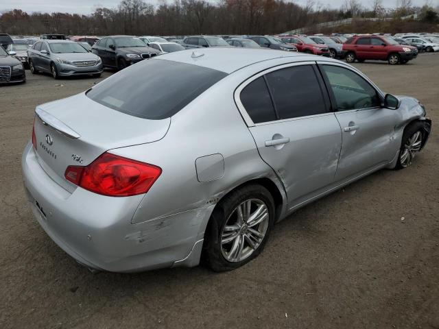 JN1CV6AR0BM404932 - 2011 INFINITI G37 SILVER photo 3