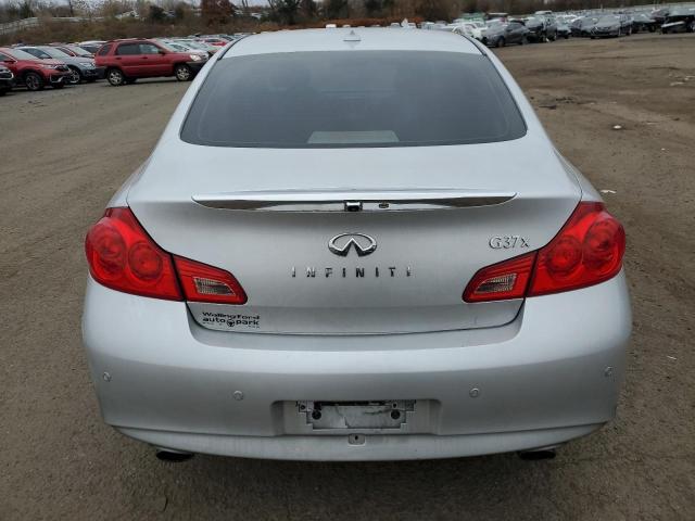 JN1CV6AR0BM404932 - 2011 INFINITI G37 SILVER photo 6