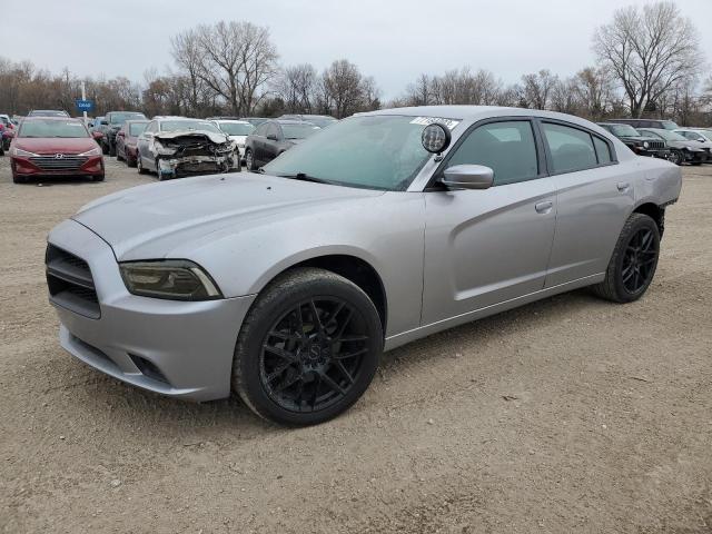 2C3CDXKT3EH279971 - 2014 DODGE CHARGER POLICE GRAY photo 1