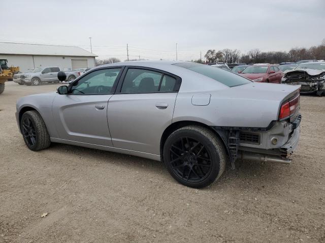 2C3CDXKT3EH279971 - 2014 DODGE CHARGER POLICE GRAY photo 2